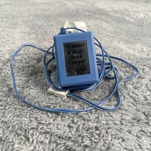 Nikko 4 Hour Quick Plug Charger (blue) 4.8V NI-CD - 1247 VTG Tested Working